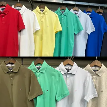 타미힐피거 남녀공용 남성 카라넥 폴로 PK 반팔 티셔츠