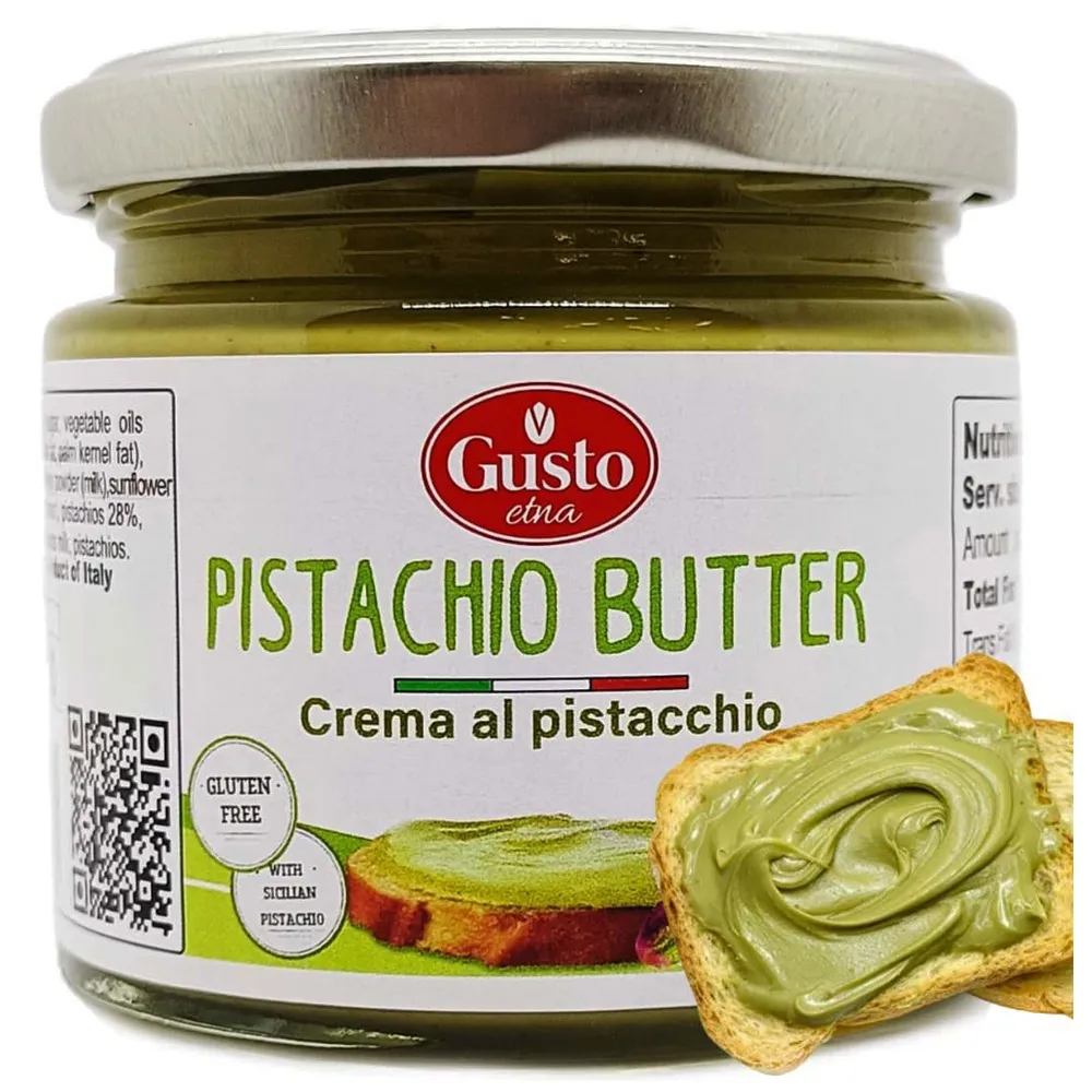 GUSTO 시칠리안 피스타치오 Pistachio 크림 스프레드 잼 190g