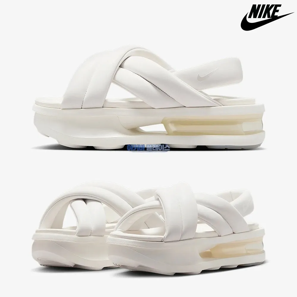 나이키 우먼스 에어 맥스 아일라 키높이 통굽 샌들 화이트 FJ5929 100