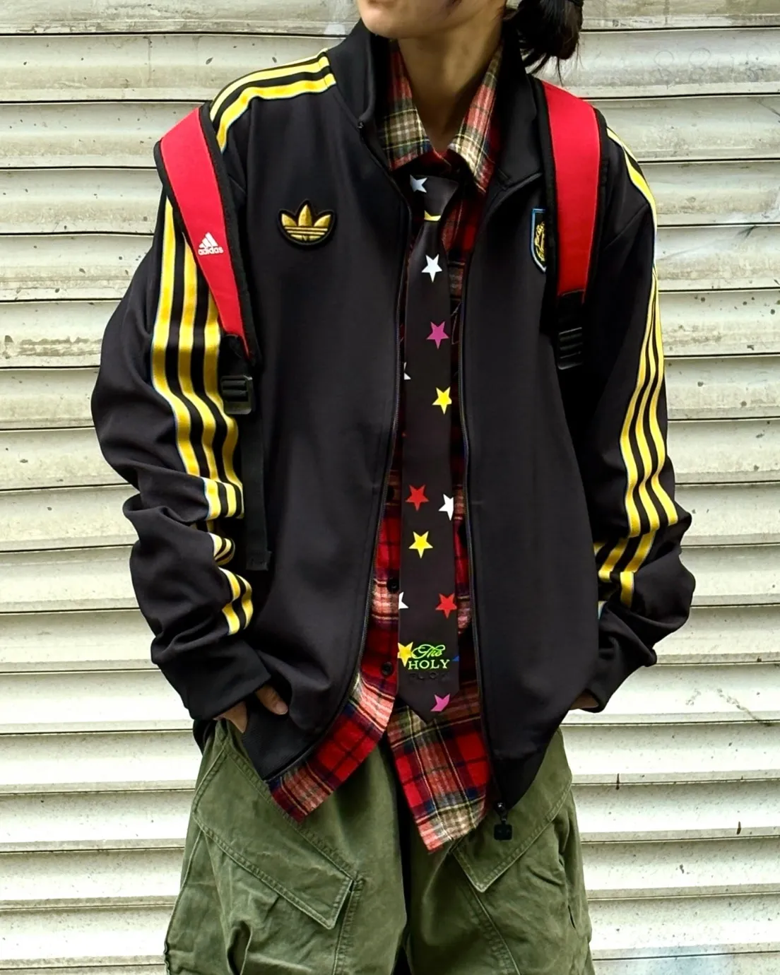 아디다스 오리지널 맨유 테라스 트랙탑 블랙 KC2810