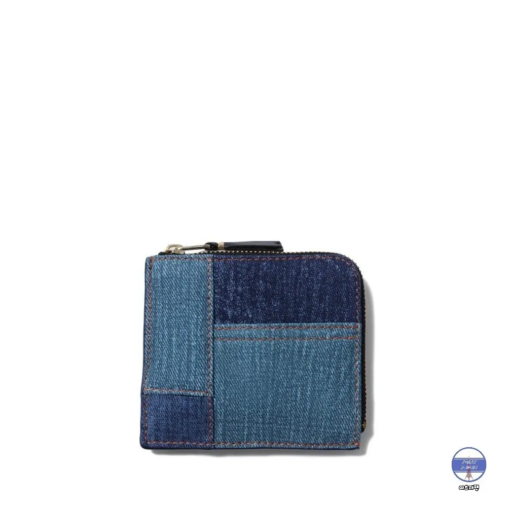 월렛 꼼데가르송 동전 카드 지갑 데님 포켓 라인 C 8Z-P310-051 | 크로켓