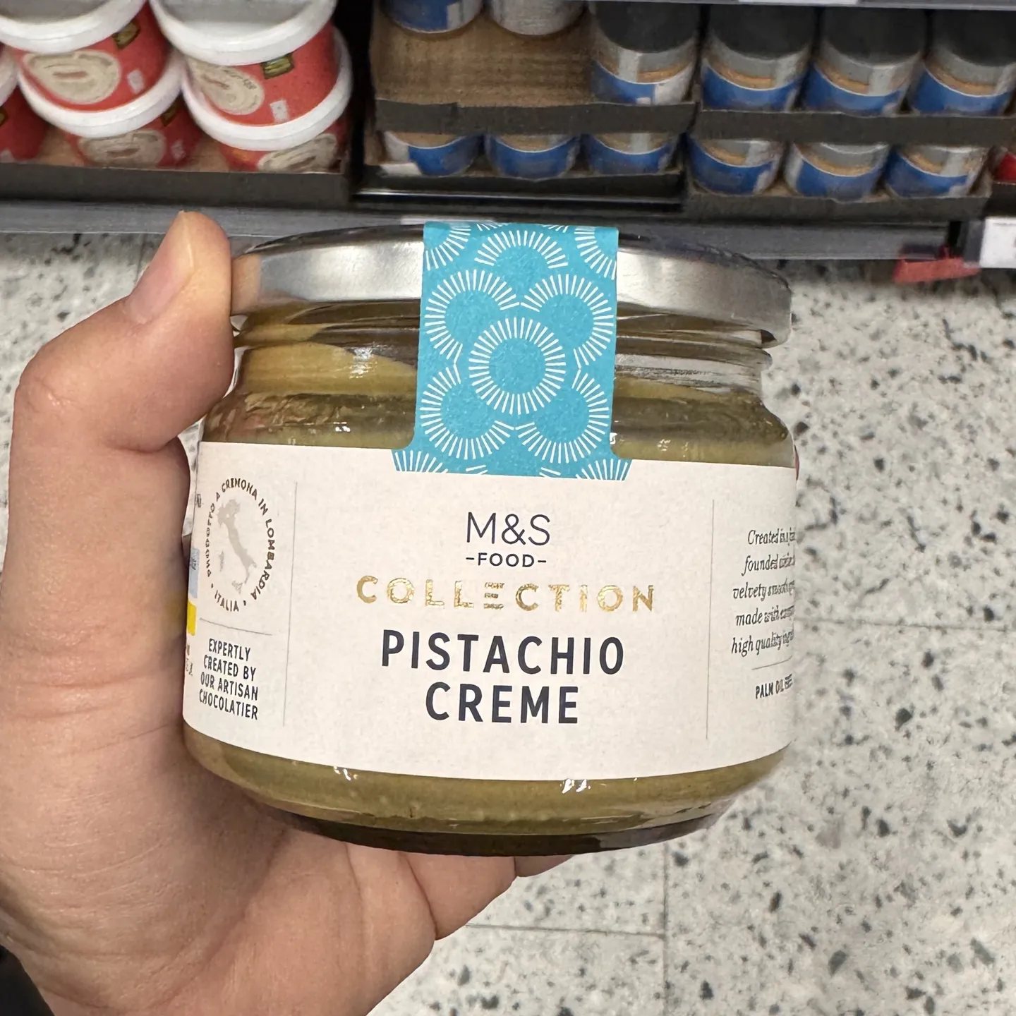 막스앤스펜서 피스타치오 크림 스프레드 220g