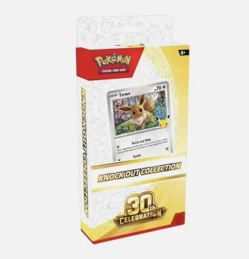 포켓몬 카드 TCG 30주년 기념 녹아웃 컬렉션 이브이 프로모팩