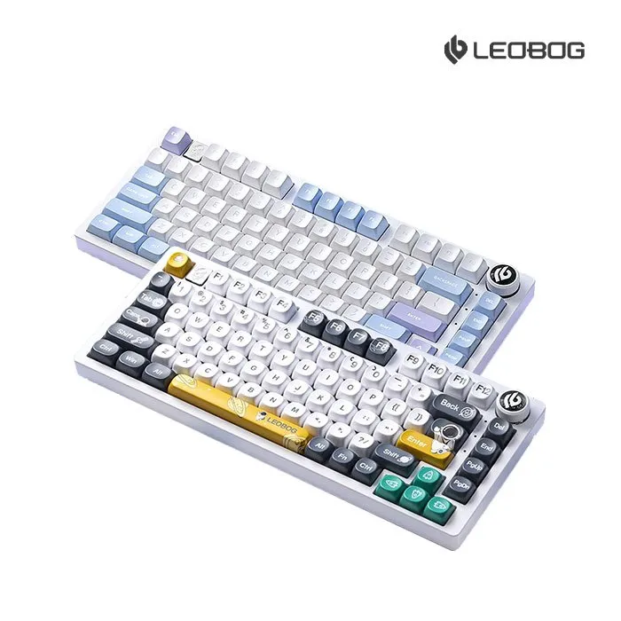 [히트상품] LEOBOG Hi75 Hi8 K67 알루미늄 기계식 키보드 75배열 GASKET 객제화 RGB MDA 키컵 | 상품 ...