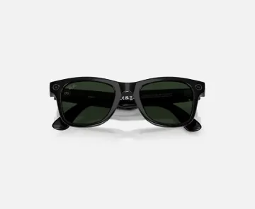 사전예약- 레이밴 메타 AI 안경 웨이페어러 3세 GEN 2 Matte Black - Clear/Graphite Green Transitions