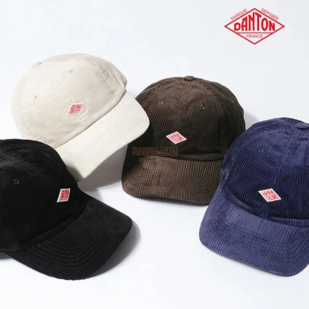 단톤 코듀로이 모자 캡 겨울 남녀공용 25FW DT-H0227CDU