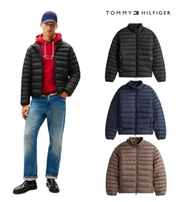 타미힐피거 남녀공용 라이트웨이트 패커블 재킷 XM05670-VLP