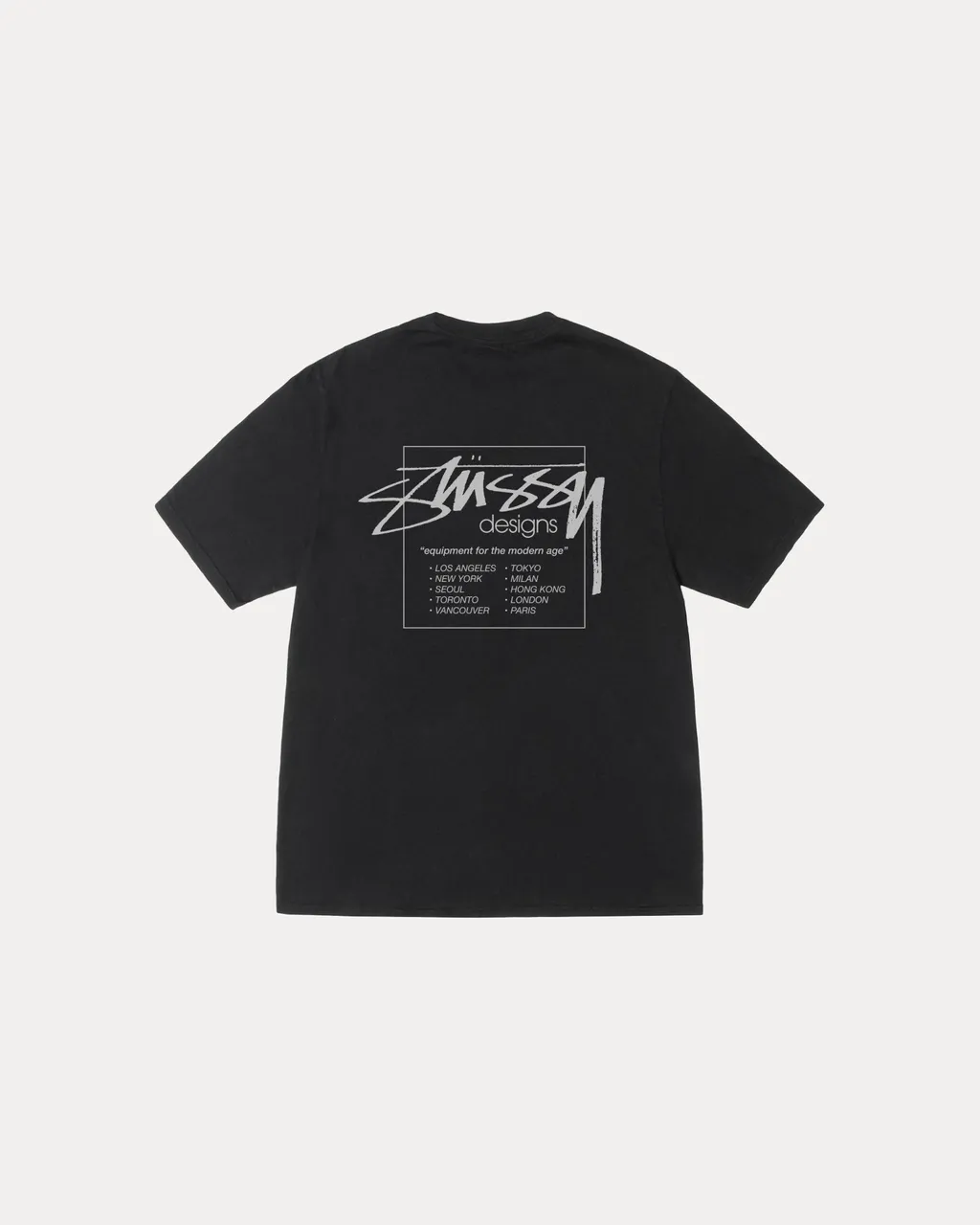 [국내품절 2025 신상/ 이벤트] 스투시 남녀공용 MODERN AGE TEE PIGMENT DYED신상 반팔 티셔츠  [캐나다공식홈]