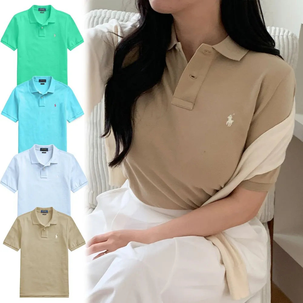[얼리썸머SALE][신규컬러입고]폴로 랄프로렌 베이직 반팔 카라 티셔츠 보이즈 [세컨찬스 단독가]