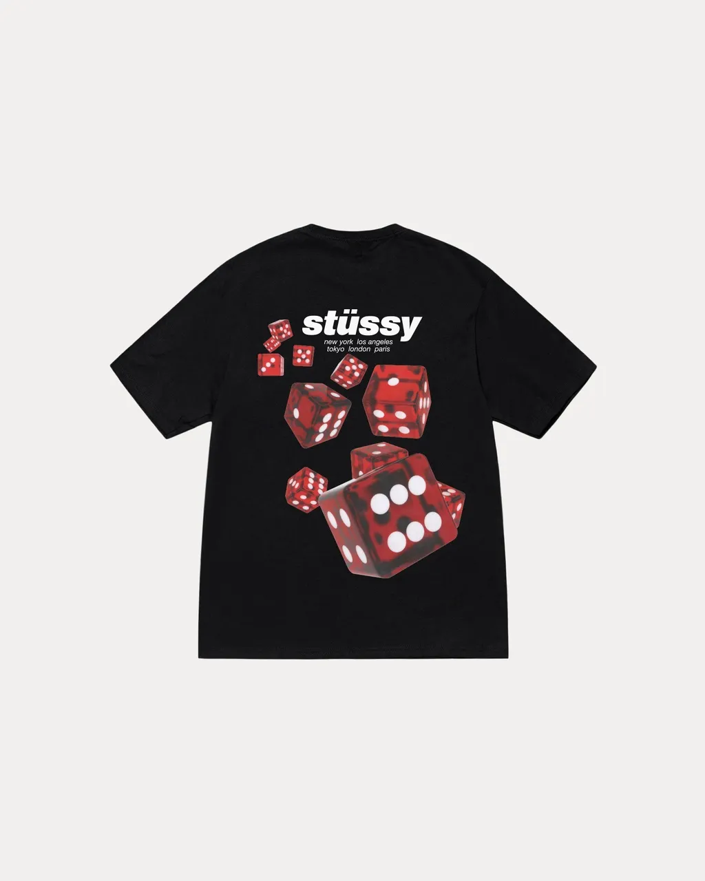 [2025 신상/ 이벤트] 스투시 남녀공용 ROLLERS TEE 신상 반팔 티셔츠 [캐나다공식홈]