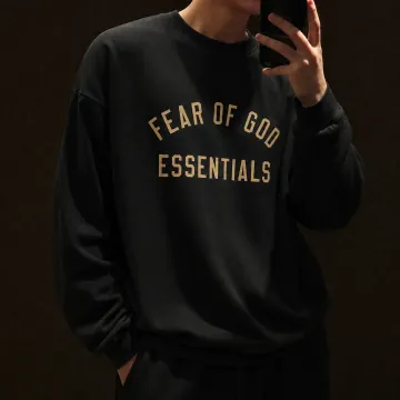 피어 오브 갓 에센셜 저지 롱 슬리브 티셔츠 블랙
