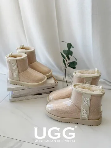 ++익일수령++박싱데이특가 재고소진시까지++에버어그 키즈 코티드 클리어 어그부츠 AS3032K