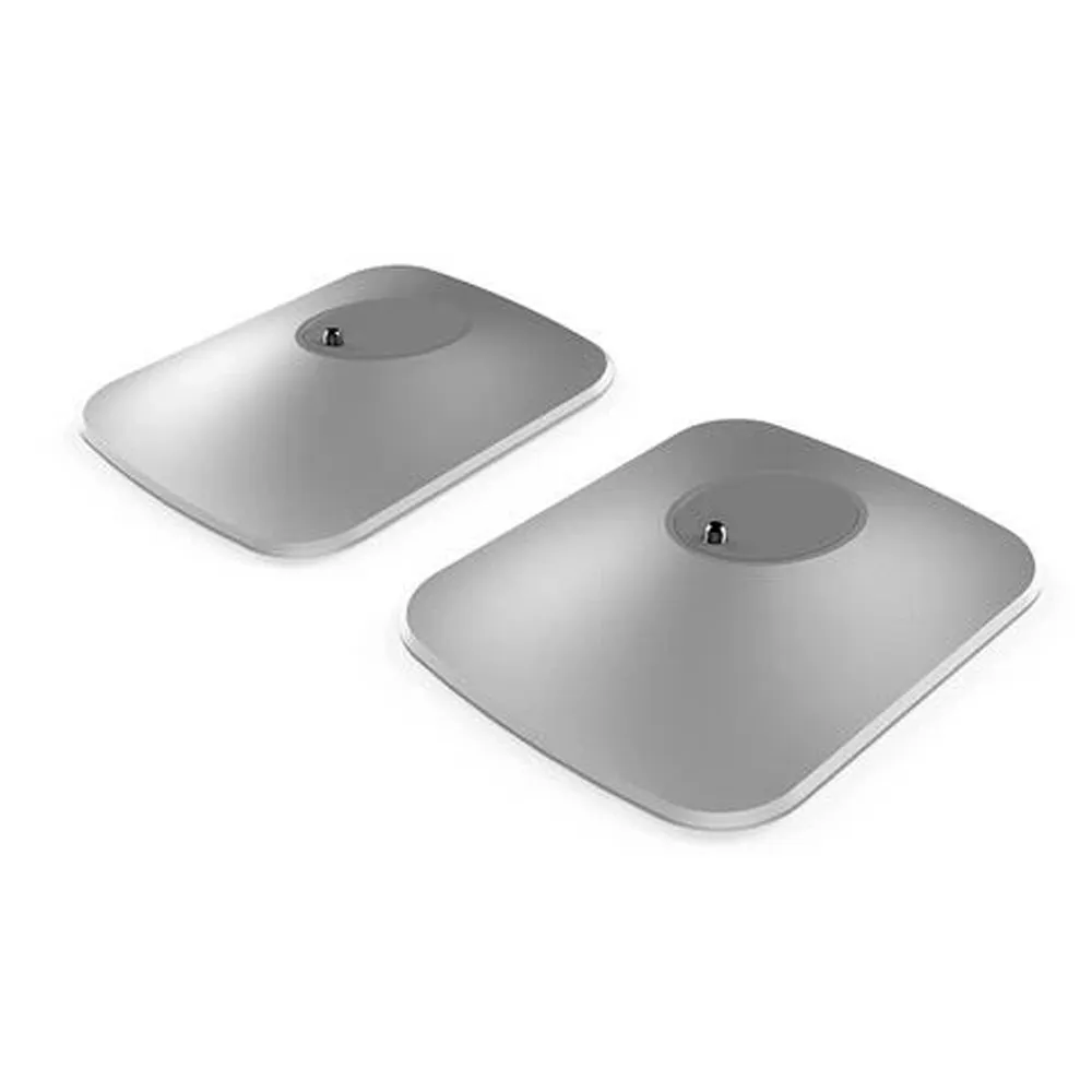 [해외] KEF P1 Desk Pad 실버 LSX2용 데스크 스탠드 2개 세트