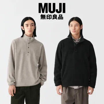 MUJI 무인양품 무지 재생 플리스 풀오버 4컬러