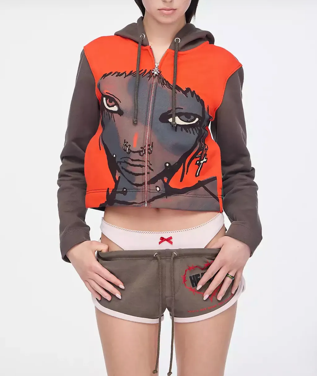 heaven by marcjacobs ZERO ZIP-UP HOODIE Heaven by Marc Jacobs x