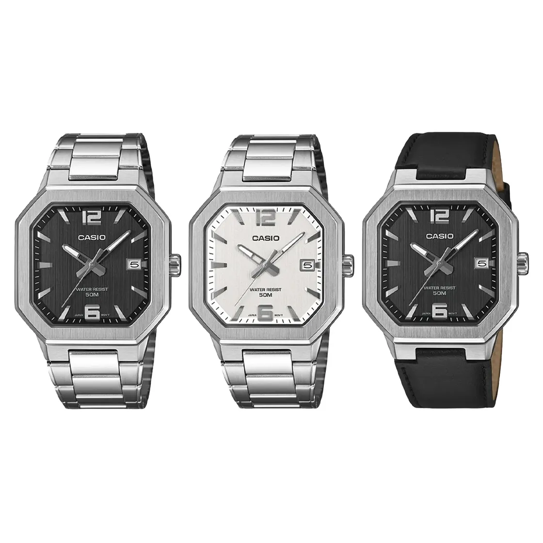 [Croket] [크로켓] 카시오 MTP-B195D -B195L 사각 손목시계 (149,900원/무료)