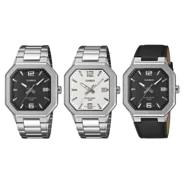 카시오 MTP-B195D -B195L 사각 손목시계 재고확보 한정수량