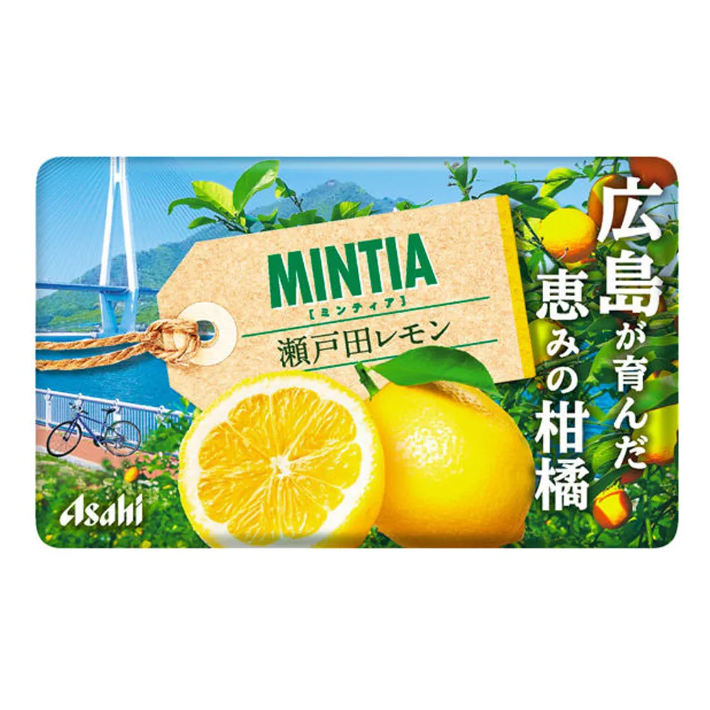 아사히 민티아 세토다 레몬 7g 일본 구강 청결 사탕