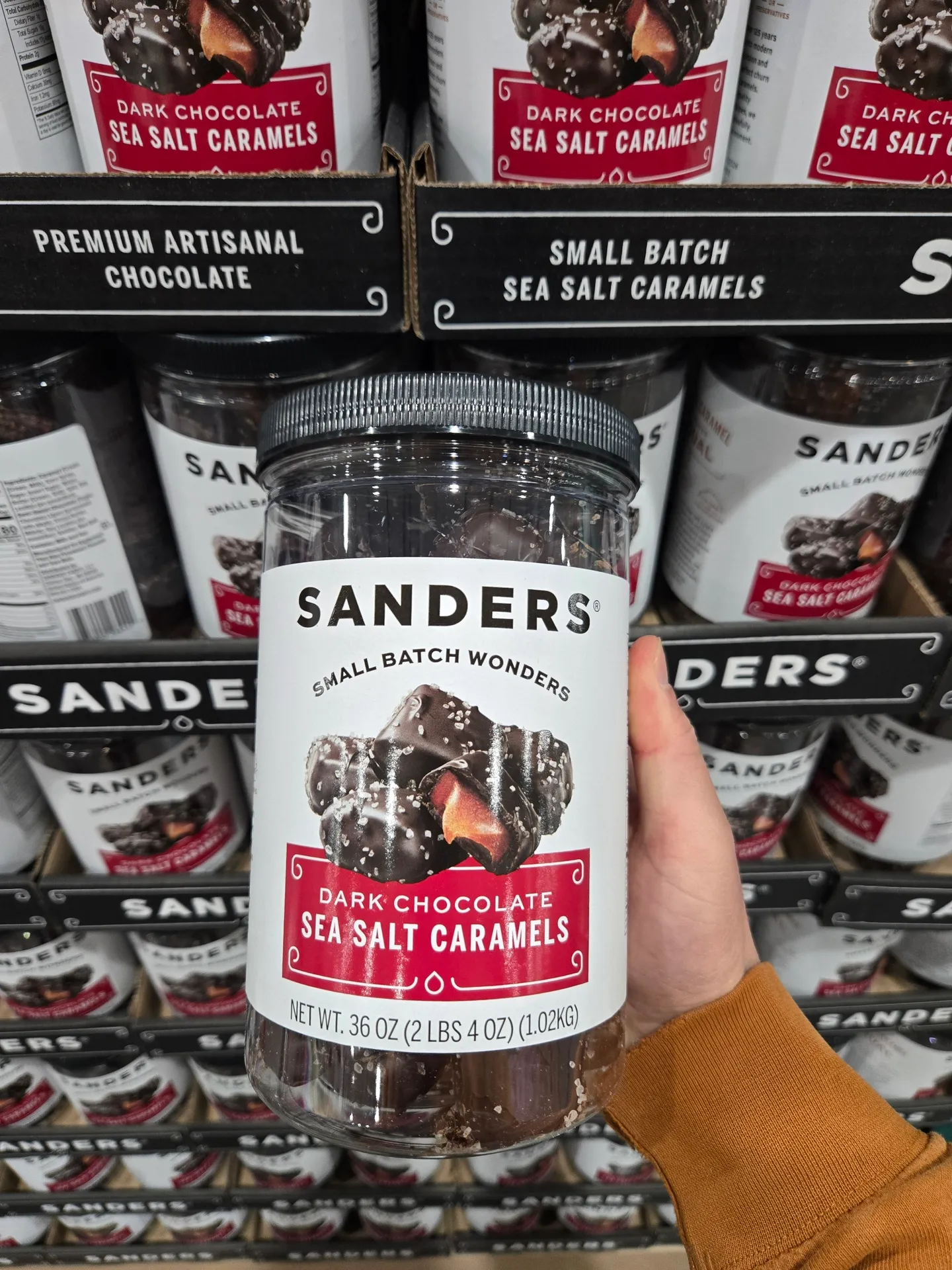 샌더스 씨솔트 카라멜 다크 초콜릿 1.02kg