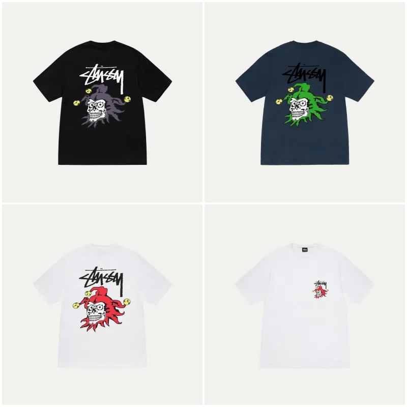 [2025 신상/ 이벤트] 스투시 남녀공용 JOKER TEE 신상 반팔 티셔츠 [캐나다공식홈]