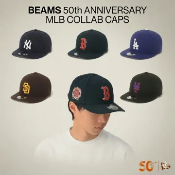 빔즈 Beams x 뉴에라 New Era 50주년 LP 9FIFTY MLB 캡 모자 6컬