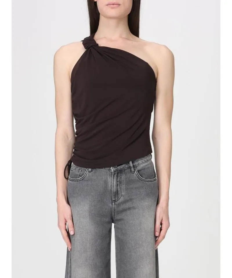 [해외] 26SS 여성 핑코 민소매 티셔츠 106544A37V M28 Brown