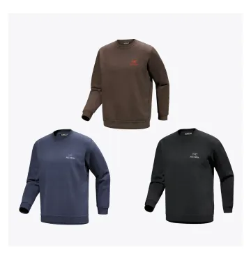 아크테릭스 엠블럼 플리스 크루넥 풀오버 3색 X000009787