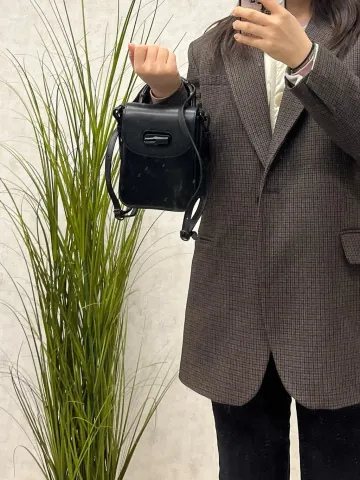 구찌 다이애나 뱀부 미니 탑핸들 숄더 백팩 올 블랙 702106