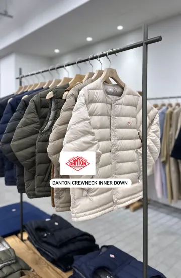 [단톤 최저가 기획] SALE 단톤 이너다운 경량패딩 자켓 DANTON 우먼, 맨즈