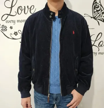 폴로랄프로렌 남성 코듀로이 바라쿠다 골덴 봄버 자켓 2컬러