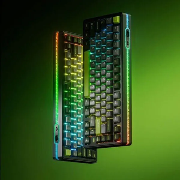 VGN Neon 75 HE Ultra버전 마그네틱축 3모드 연결 기계식 게임 키보드 GASKET 8K TTC요정왕축 | 크로켓