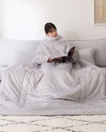 [SNS 핫템] 니토리 소매담요(입는 담요)