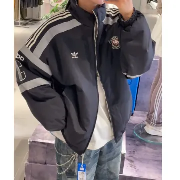 <무료배송> 아디다스 팀 터버서블 패디드 리버시블 재킷 점퍼 루즈핏 공용 블랙 KC0093