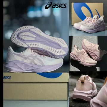 아식스 노바블라스트 5 스탠다드 런닝화 마라톤화 여성 펄 핑크 모거나이트 1012B765 702