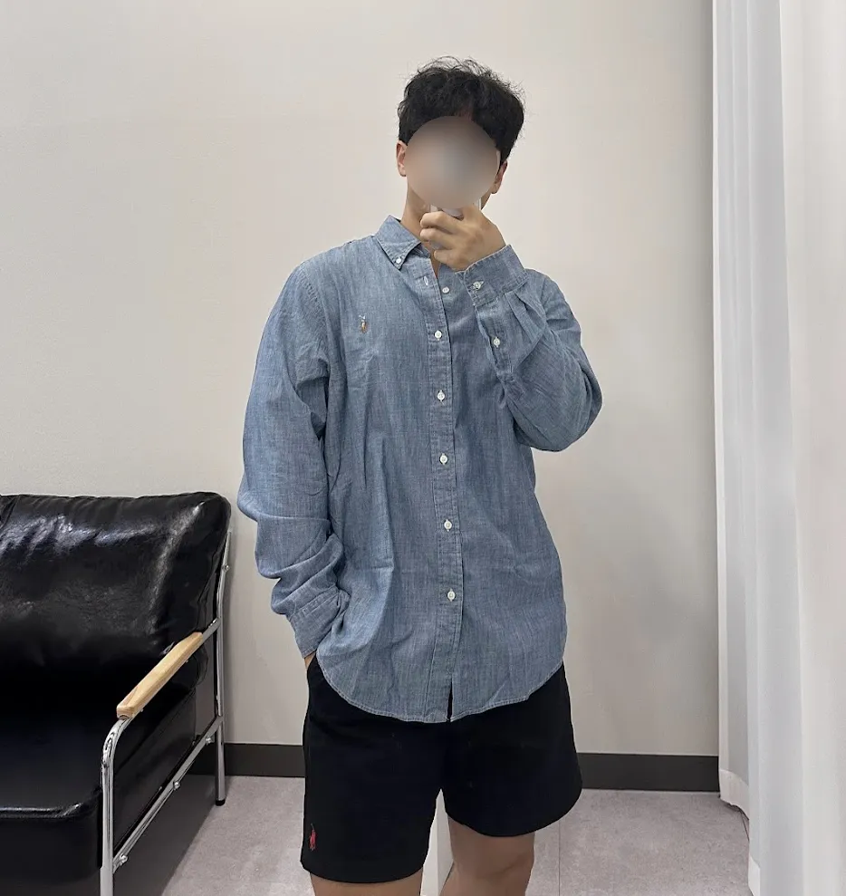 [무배핫딜/백화점판] 폴로랄프로렌 남성 샴브레이 셔츠 데님셔츠 클래식핏 2컬러 [폴로 썸머 상품]