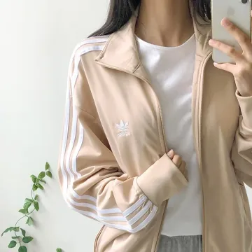 [무배특가딜] [특가딜/바로출발] 아디다스 남녀공용 루즈핏 베이지 파이어버드 저지 집업 자켓 9888  [미국살롱 단독]