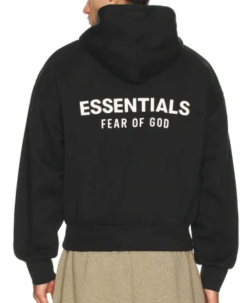 피어오브갓 에센셜 클래식 후디 후드집업 블랙 - 단독가