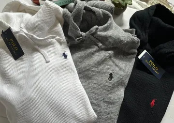(폴로특가전)폴로랄프로렌 남녀공용 와플 롱슬리브 후디 티셔츠