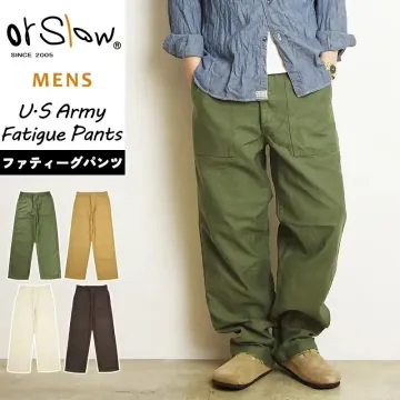 오어슬로우 OrSlow USARMY FATIGUE PANTS 베이커 팬츠 바지 01-5002