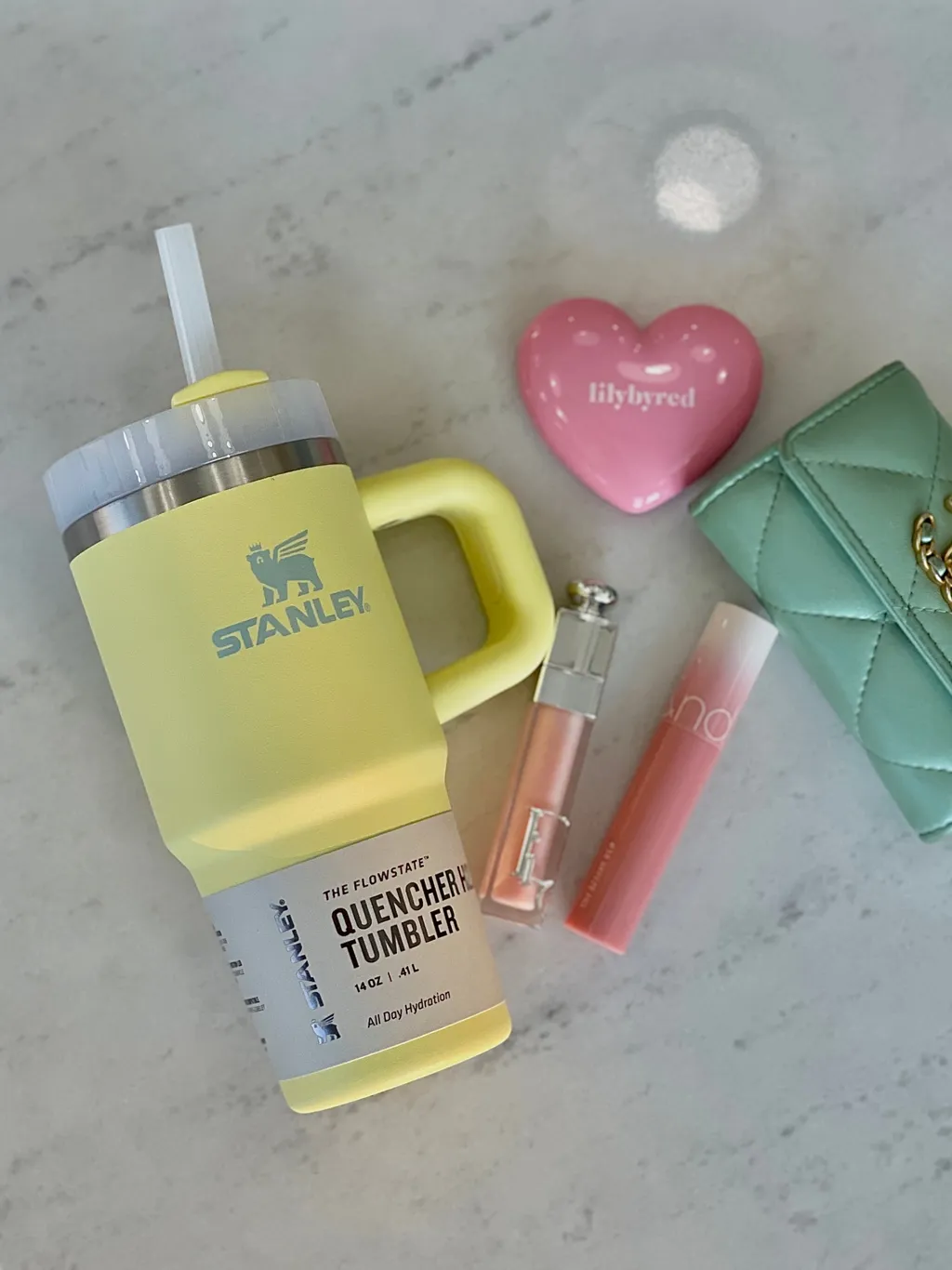 [스탠리 공식구매처] 스탠리 Stanley 14oz 414ml 퀜처 핸들 H2.0 플로우스테이트 텀블러 414ml 손잡이 보온병
