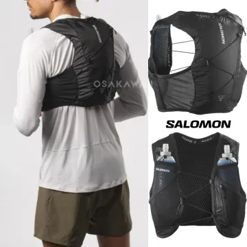 살로몬 액티브 스킨 4 세트 트레일러닝 백팩 조끼 블랙 LC2178200 플라스크포함