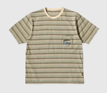 캐피탈 멀티 보더 저지 패넌트 티셔츠 3플래그 3컬러 EK-1630SC