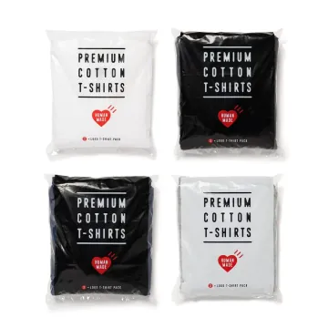 휴먼메이드 3팩 티셔츠 세트 4컬러 HM00CS001