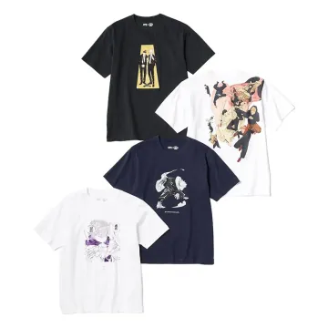 유니클로 주술회전 만화 UT 슈에이샤 창업 100주년 4컬러 487560 487561 487559 487562