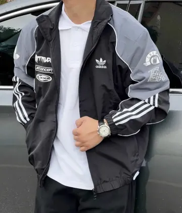 아디다스 오리지널스 모토코어 우븐 트랙자켓 바람막이 2컬러 블랙 블루 JL8406 JL8408