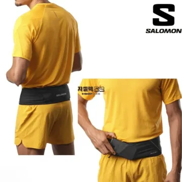 살로몬 펄스 러닝 런닝 벨트 허리 달리기 조깅 힙 파우치 LC2179800