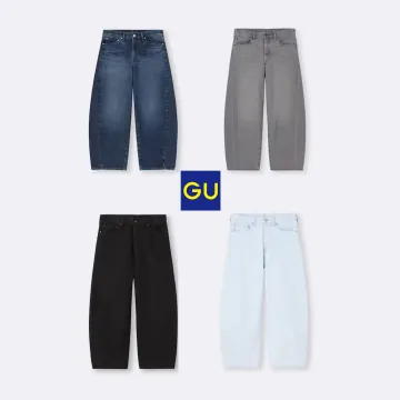 GU 지유 남성 배럴 레그 청바지 표준기장 359217 4컬러