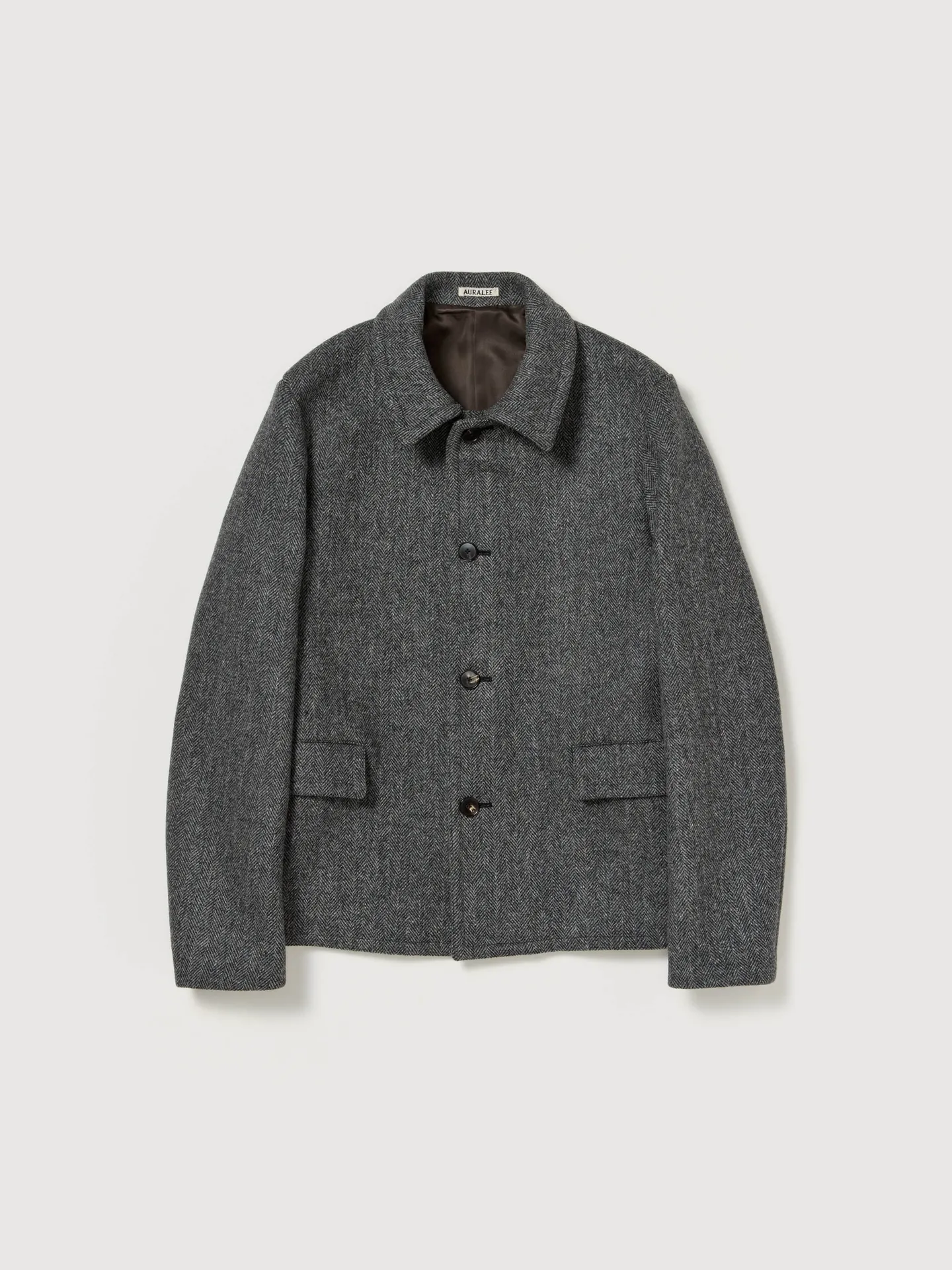 AURALEE Shetland Wool Double Cloth Blouson (2 Colors) A25AC02HD