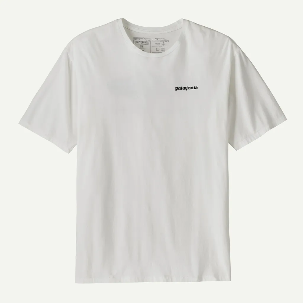 Patagonia 파타고니아 맨즈 홈 워터 트라우트 오가닉 티셔츠 화이트