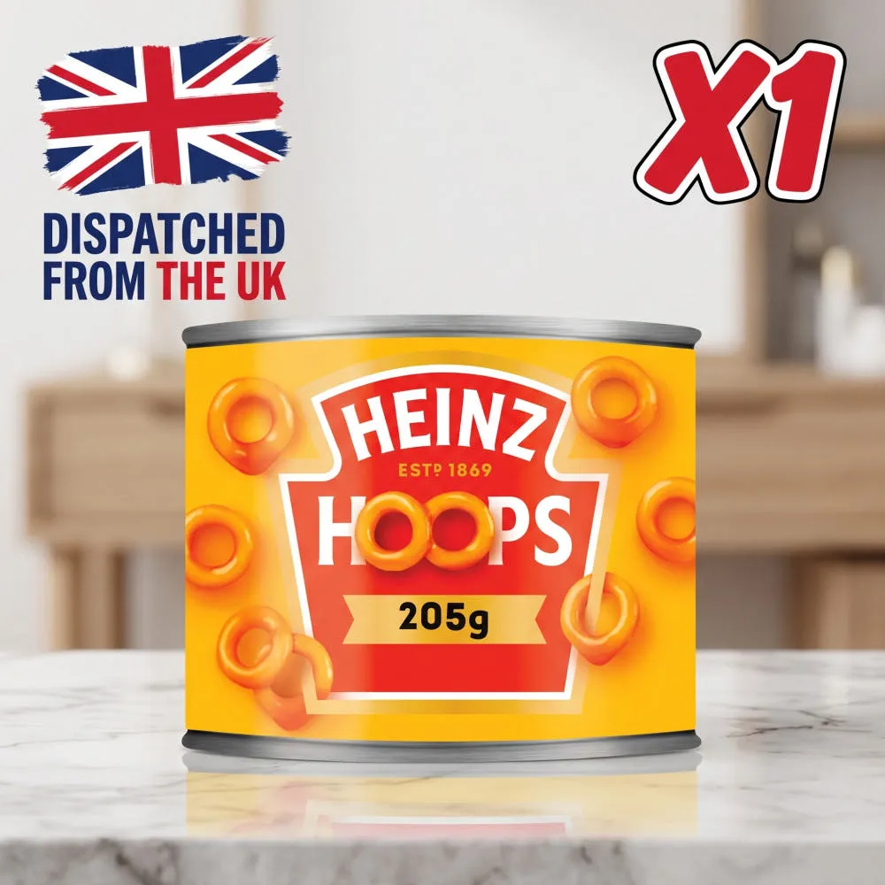 [해외] 205g 하인즈 스파게티 훕스 인 토마토소스 동그란 파스타 통조림 Heinz Spaghetti Hoops